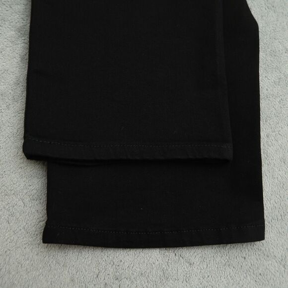 Levi's Jeans Womens Size 14S Black High-Rise Classic Straight Denim 27.5" Inseam - Picture 14 of 16